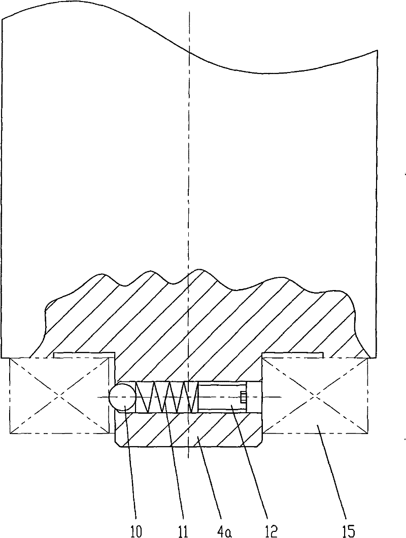 Device for press-fitting crank case bearing