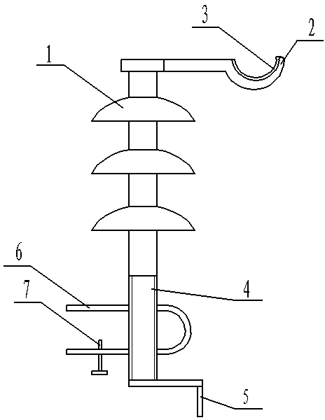 Device and method for replacing charged roller bottle in 10 kV power distribution network