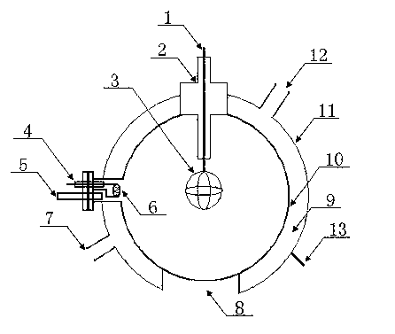 Inertial static confinement type target-free neutron tube