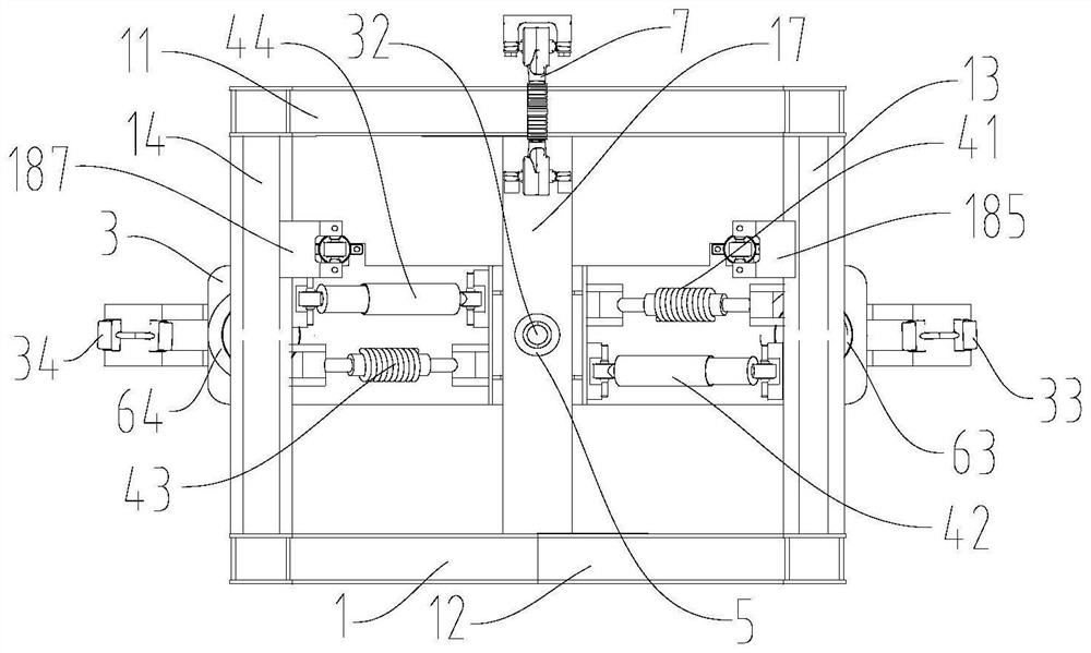 Bogie assembly for rail vehicle and rail vehicle