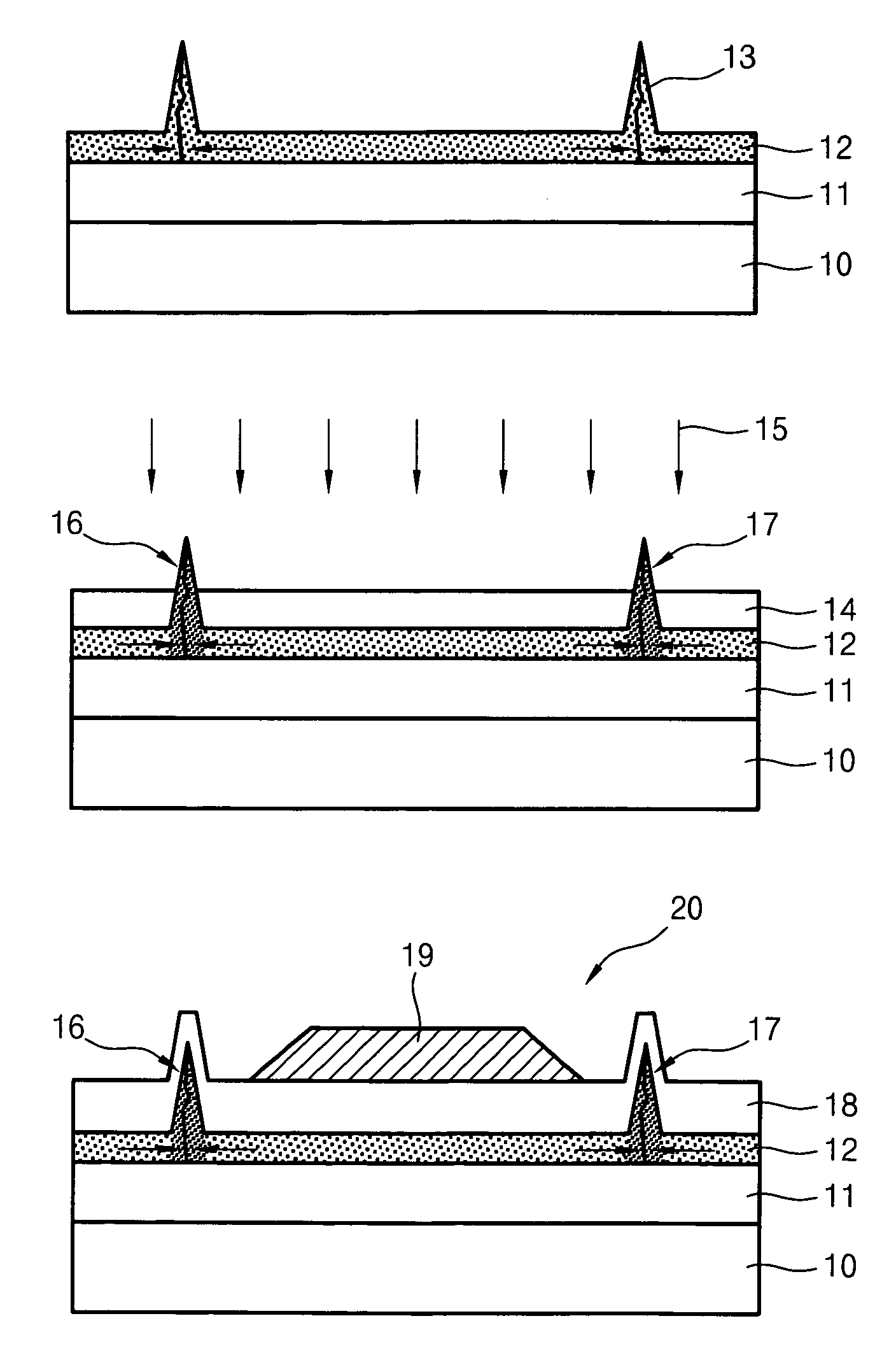 Method for forming polycrystalline silicon thin film transistor