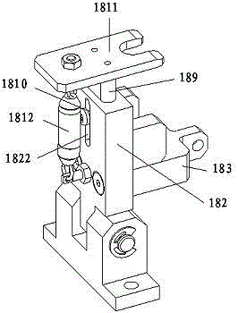 Four-station rotary plate mechanism of electromagnetic valve iron core component assembling machine