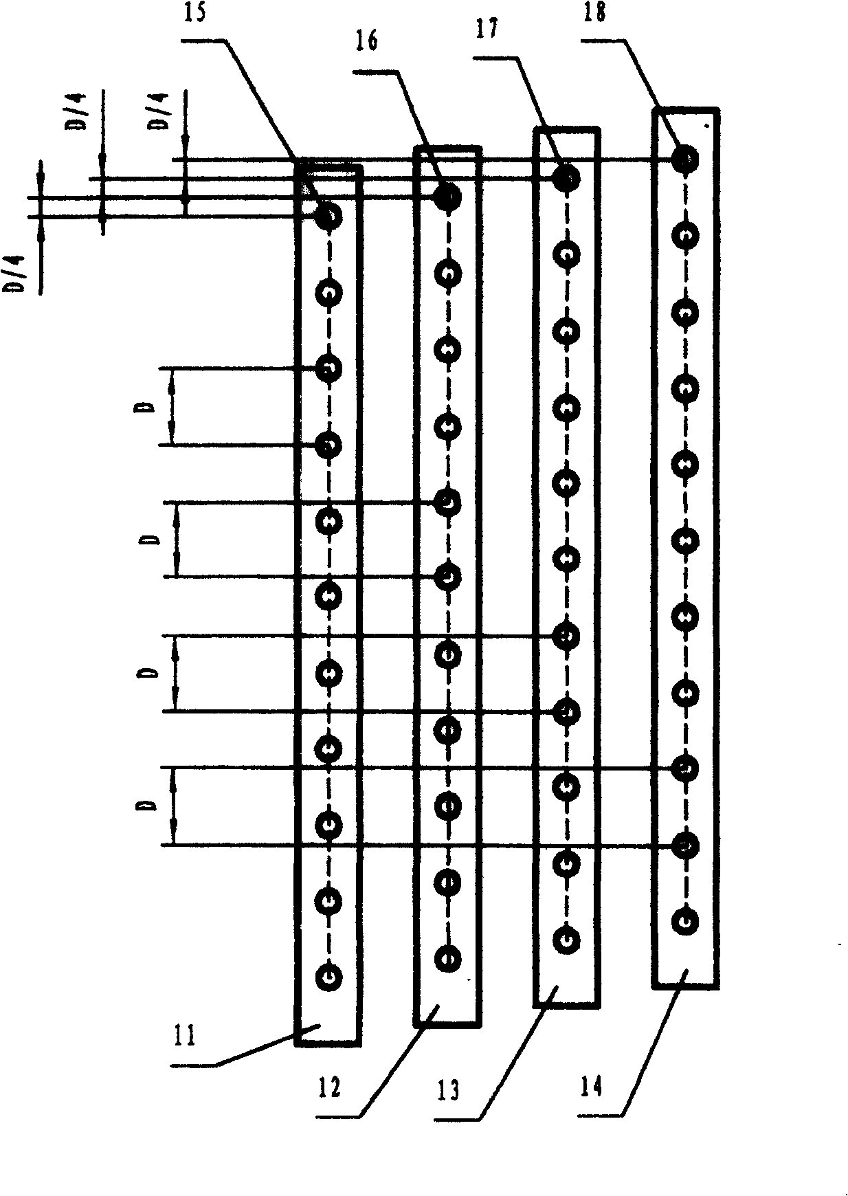 Spray head installing method of ink-jet printing machine