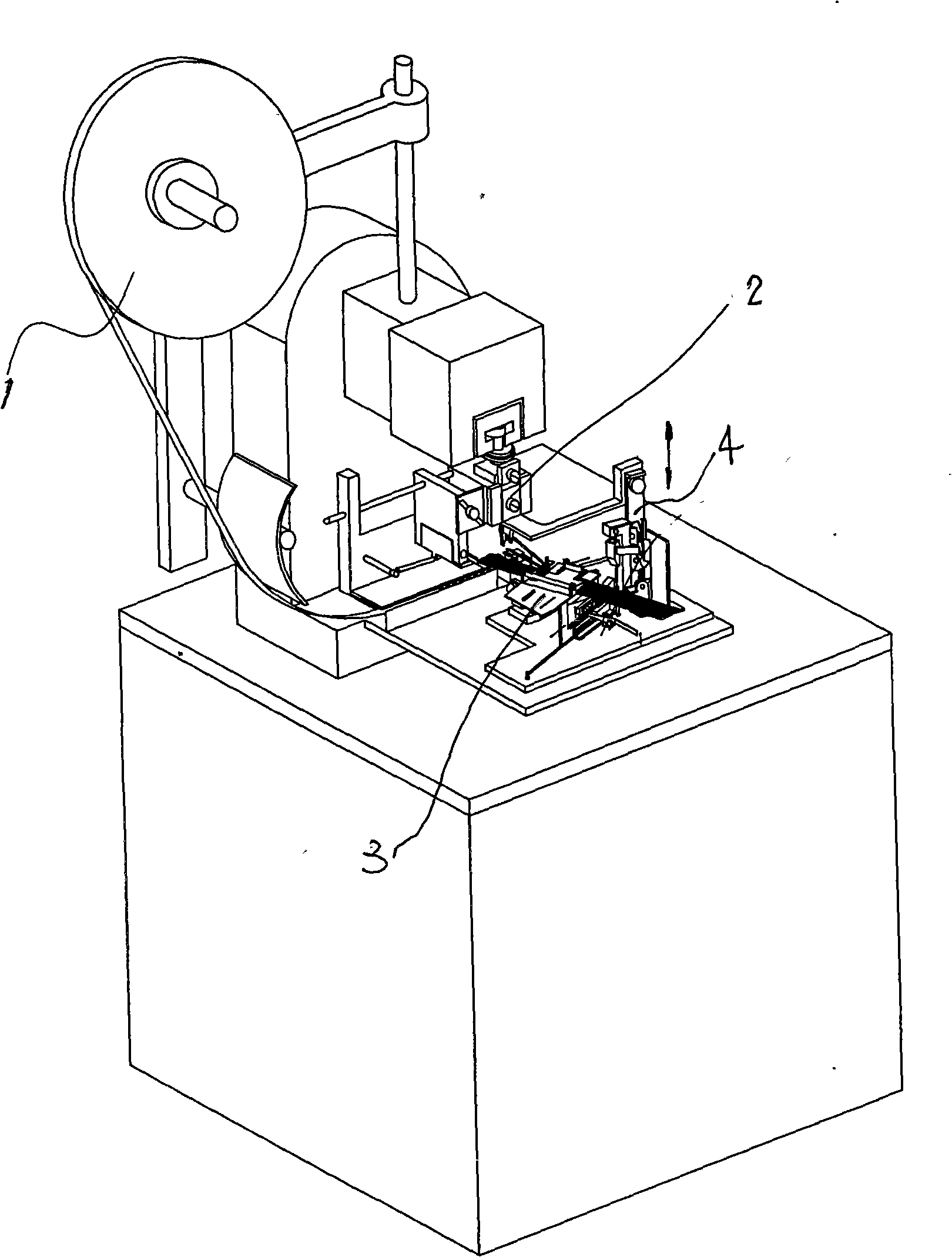 Cable terminal bonding machine