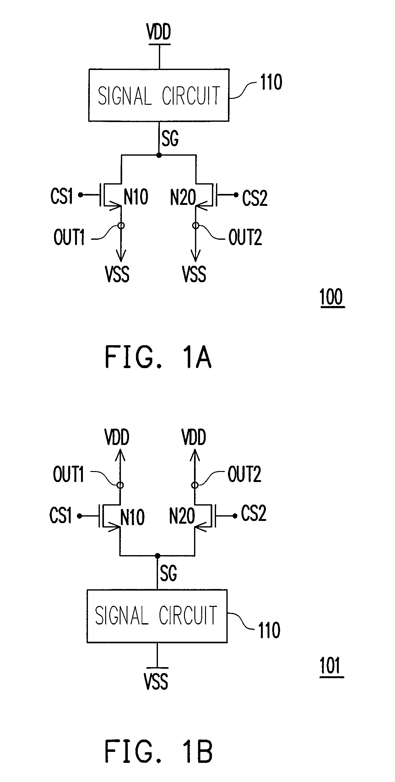 Switching system capable of reducing noise of output signal