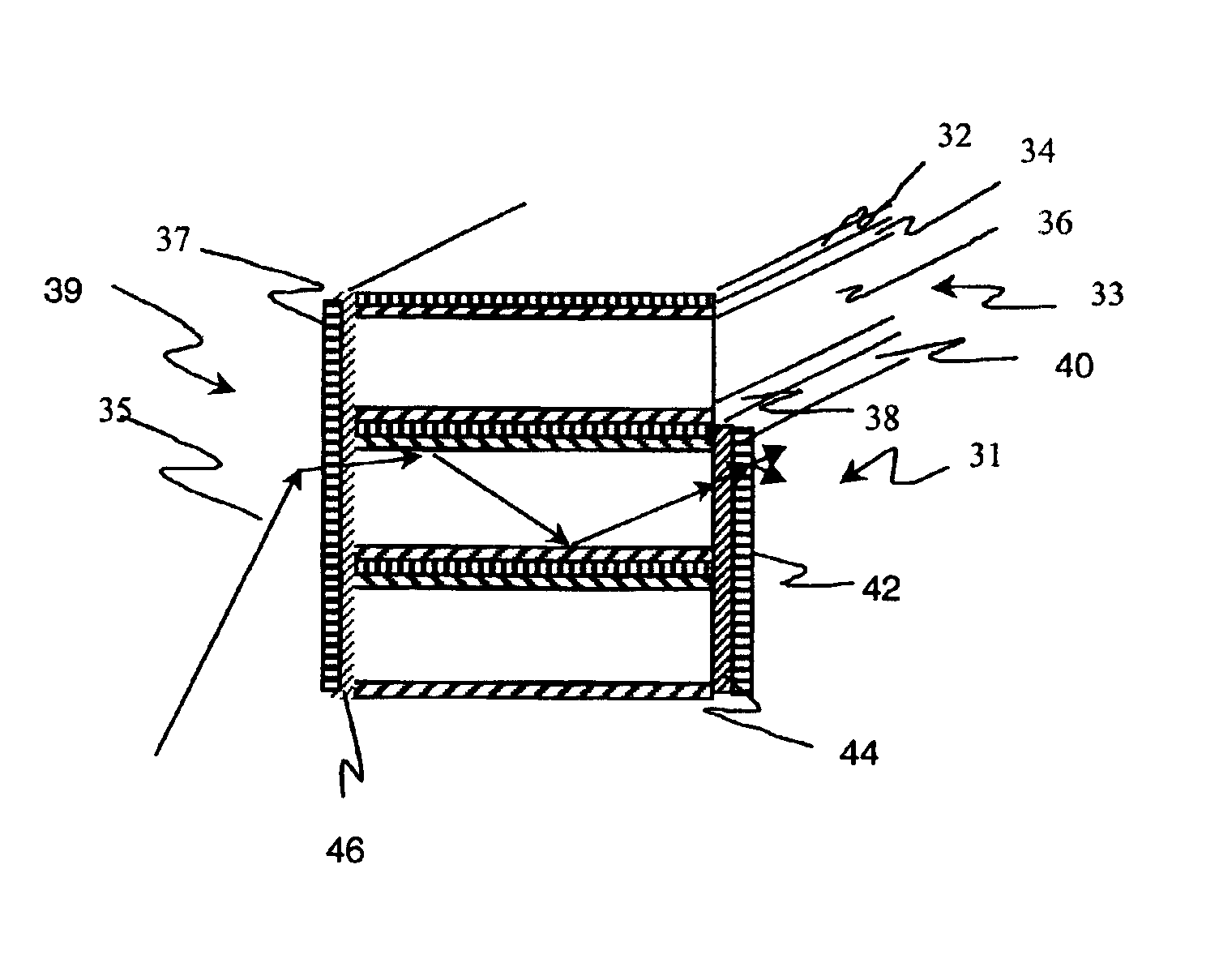 Waveguide and method of smoothing optical surfaces