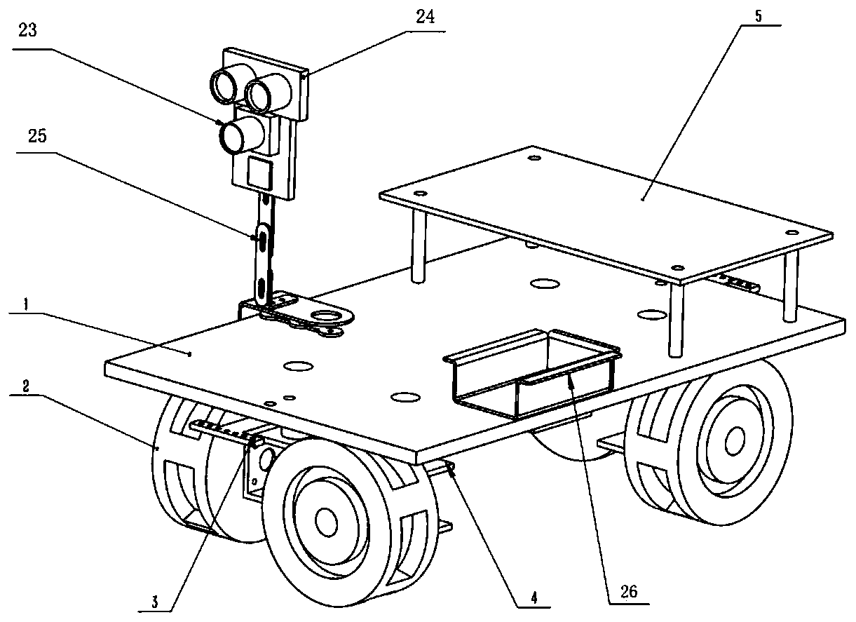 Strawberry picking robot based on machine vision