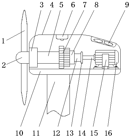 Transmission device for wind power generation