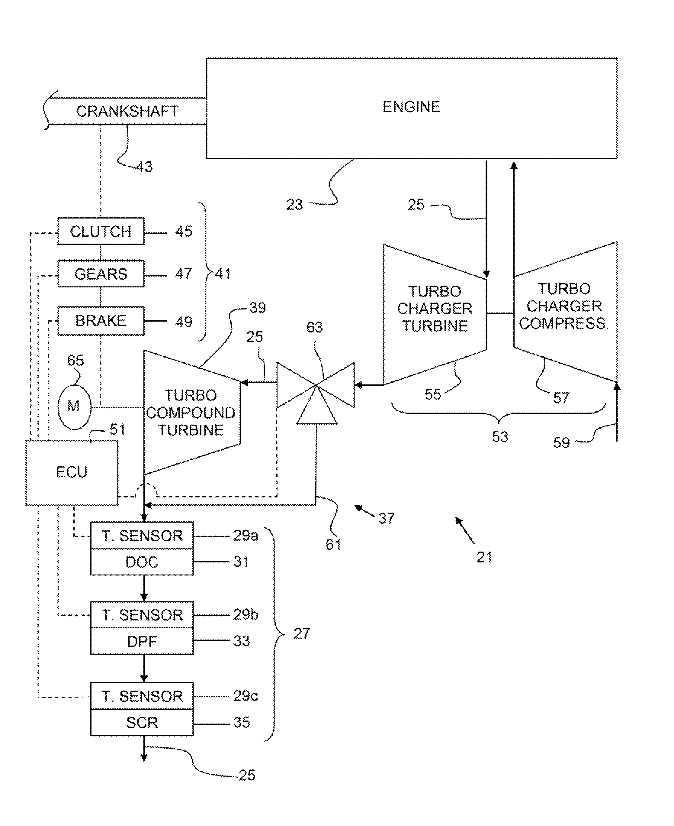 Engine arrangement and method for heating exhaust after treatment equipment in an exhaust after treatment system