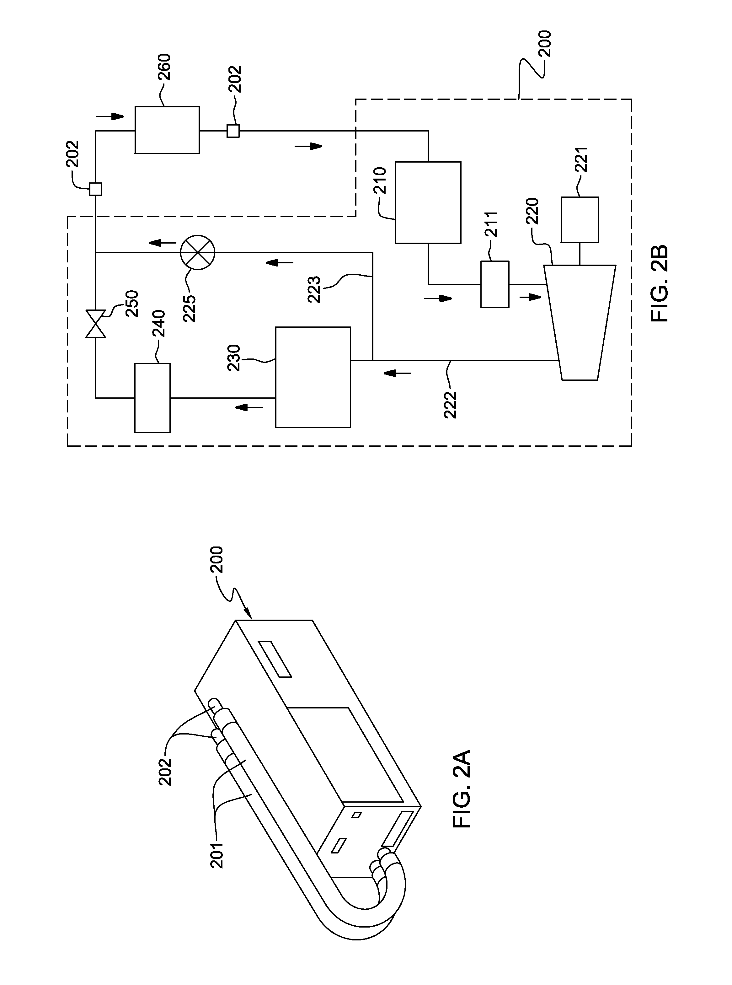 Coolant-buffered, vapor-compression refrigeration with thermal storage and compressor cycling
