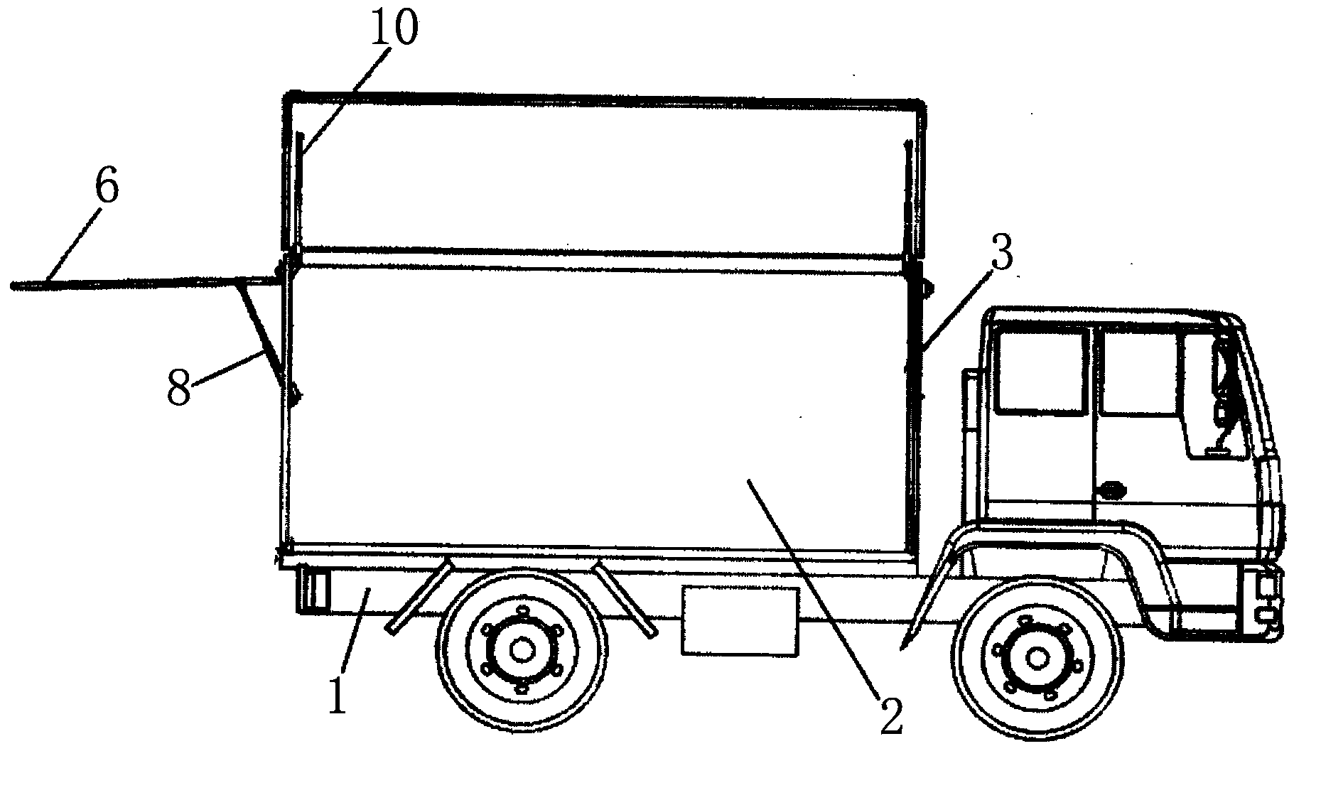 Novel electric push rod type wing carrier vehicle