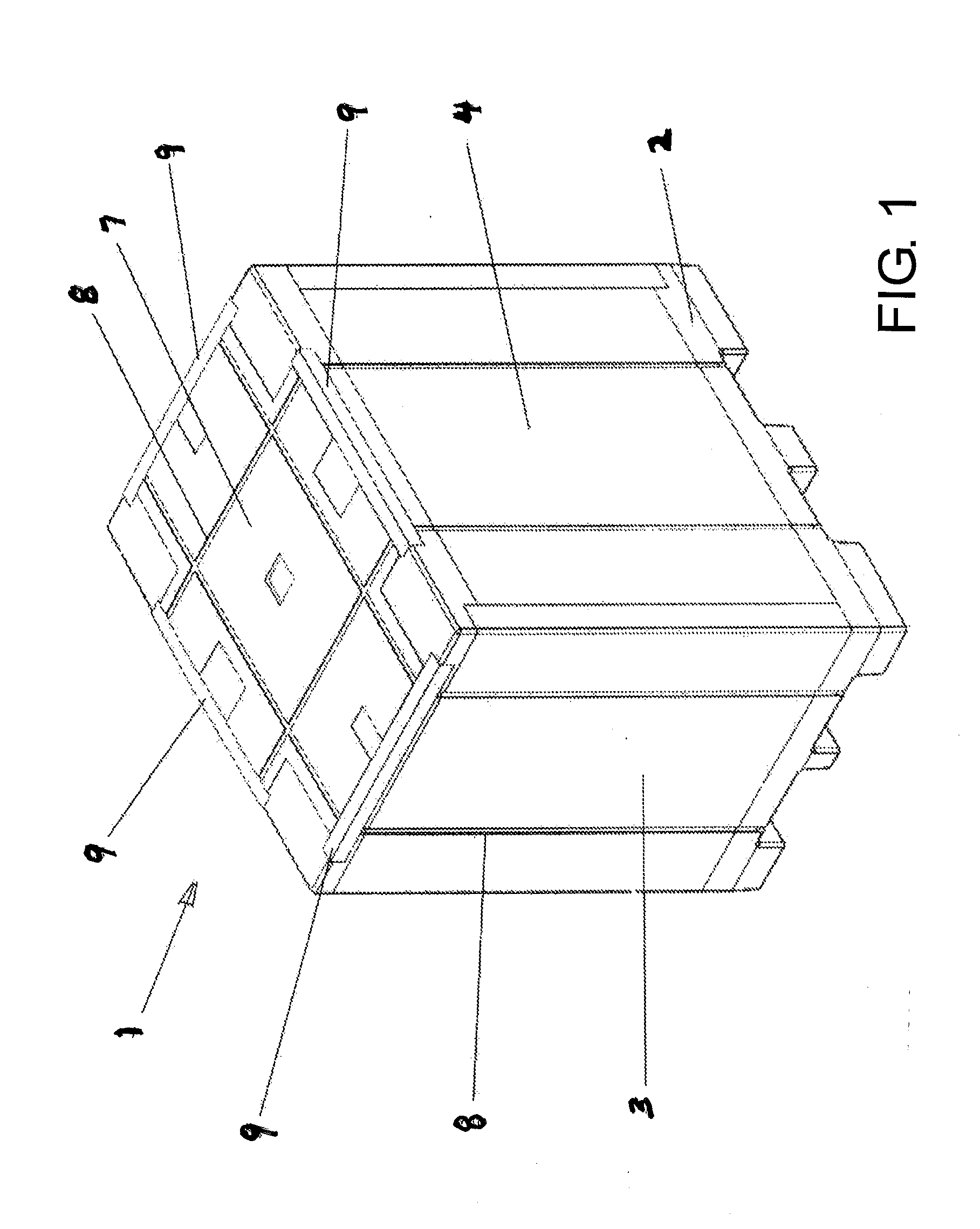 Modular insulated container and method for operating same