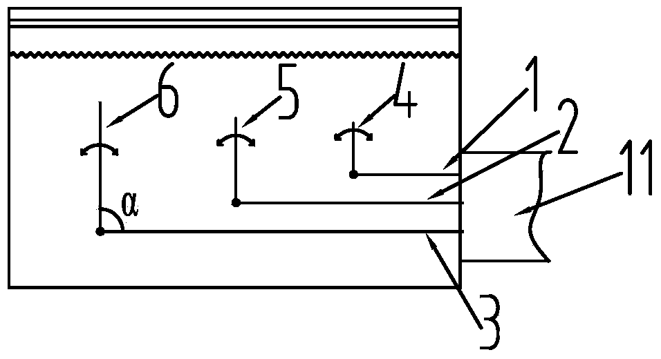 Drying device for reconstituted tobacco production by means of dry method of paper-making