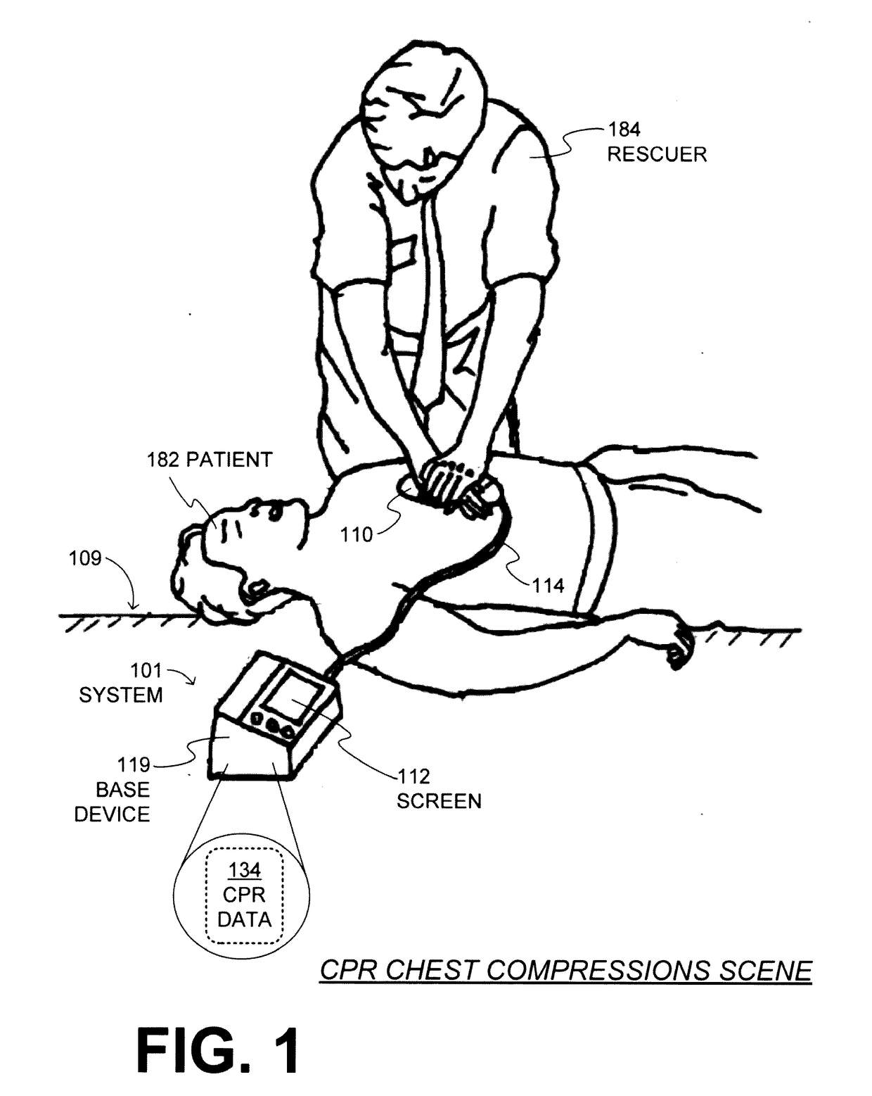 Cpr quality assessment accounting for pause aspect