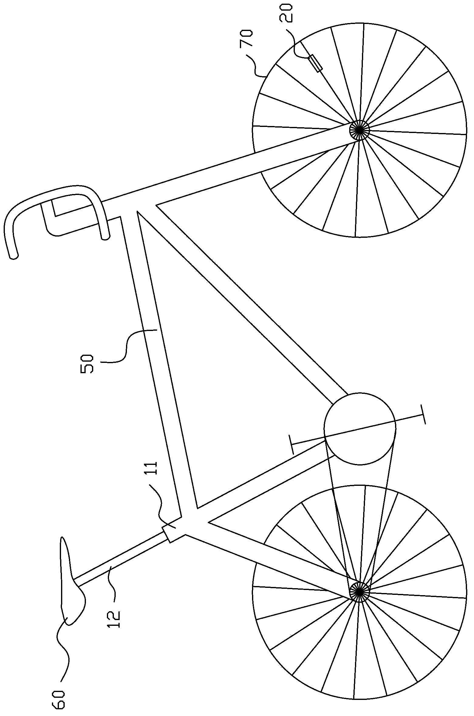 Bicycle seat lifting device