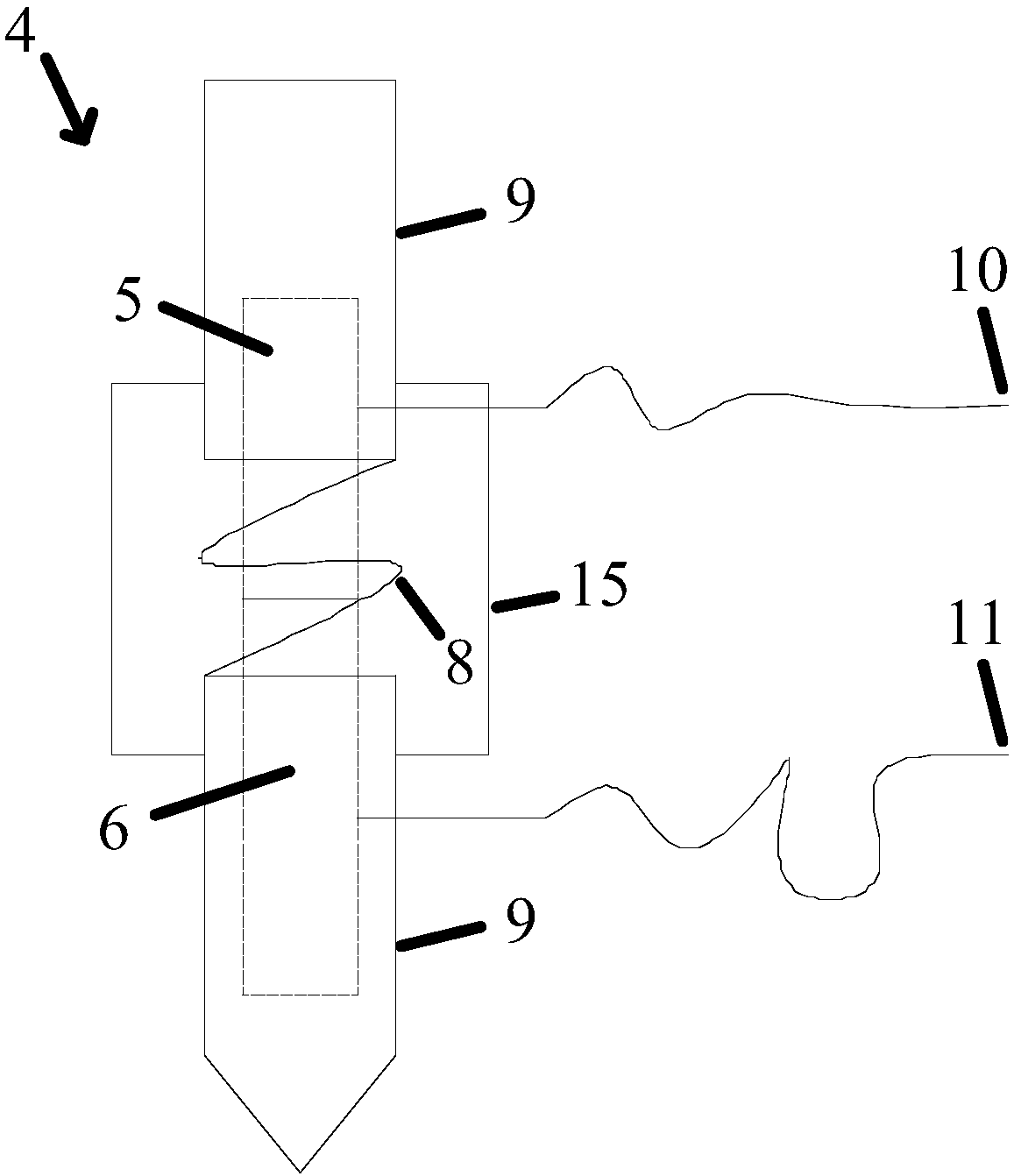 Reverse insertion testing device of pin socket, ICT tester and using method thereof