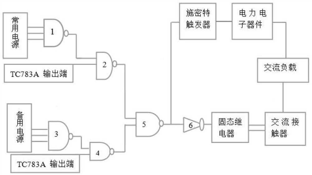 Intelligent dual-power electronic fast converter and conversion method