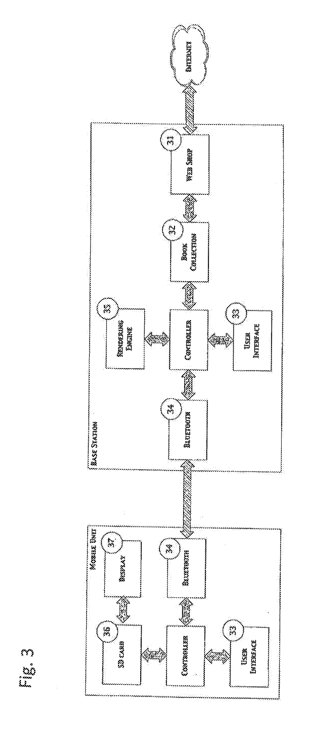 System and infrastructure for displaying digital text documents on a mobile device