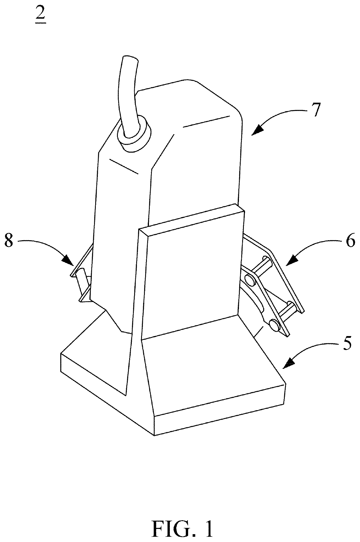 Device and method for measuring repeated positioning precision of robotic arm