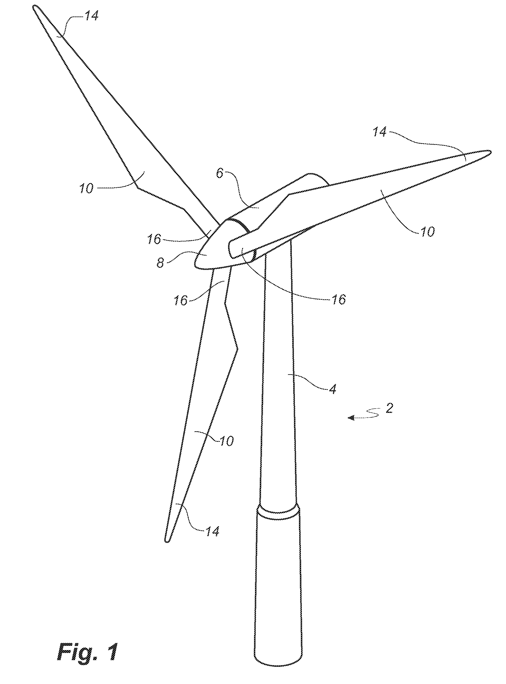 Wind turbine blade with lightning protection system