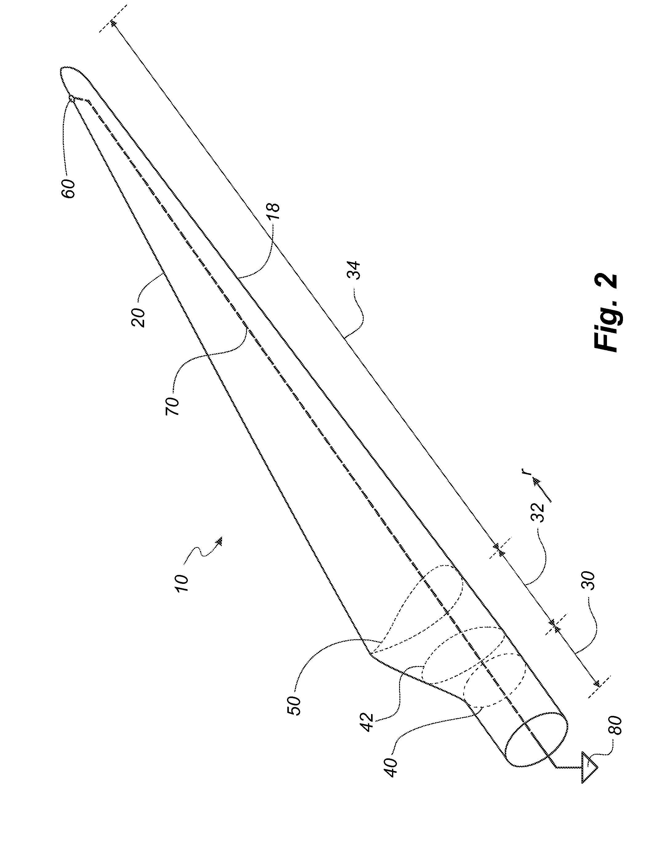 Wind turbine blade with lightning protection system