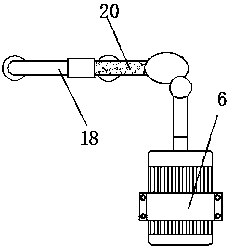 Agricultural irrigation device with water collecting function