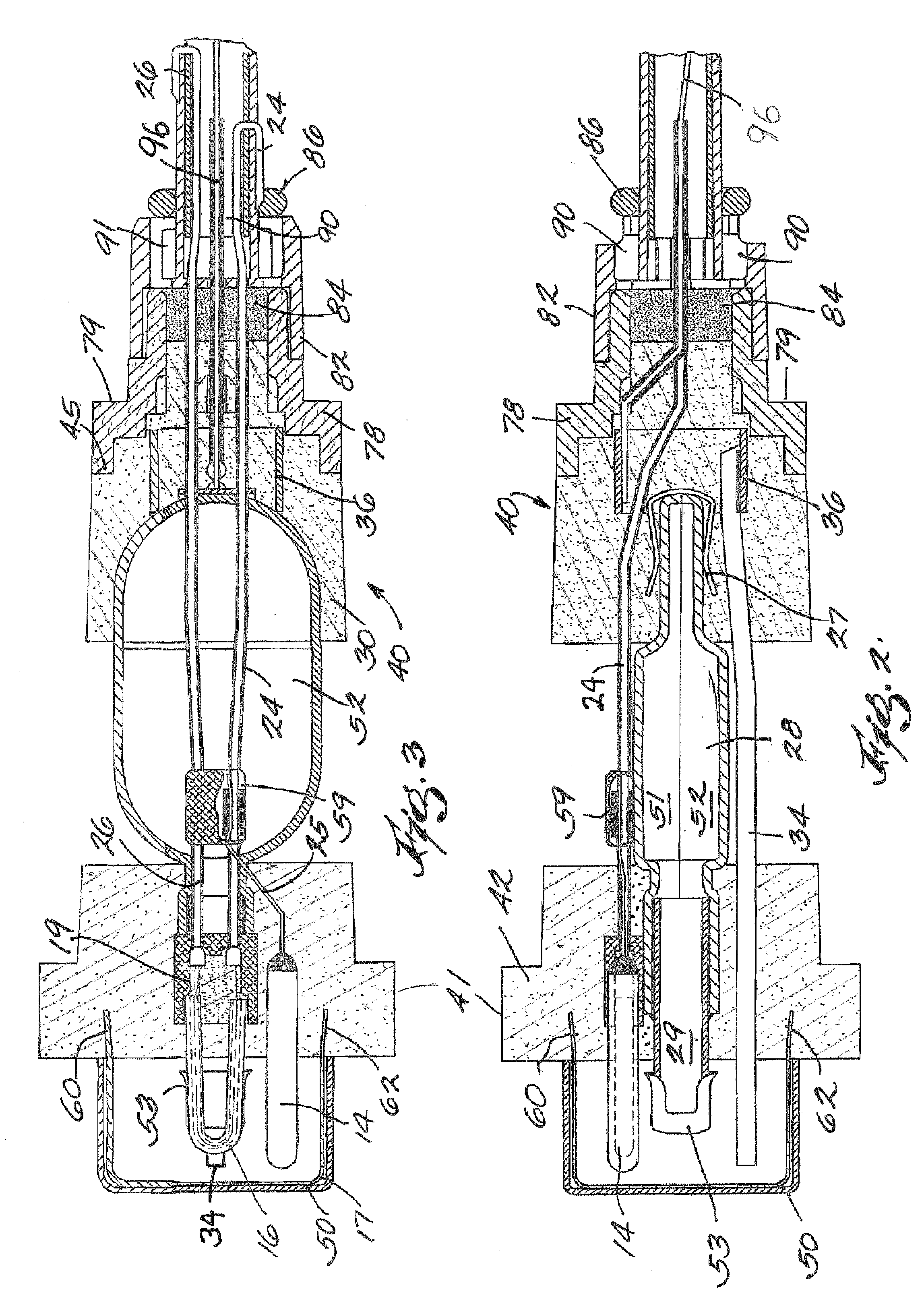 Immersible oxygen sensor for molten metals