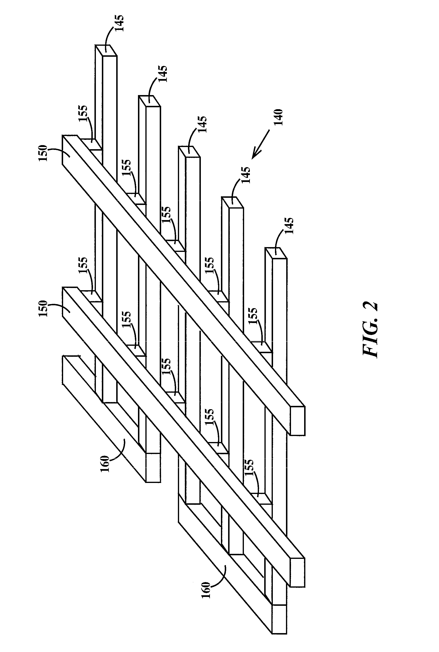 Multi-bit high-density memory device and architecture and method of fabricating multi-bit high-density memory devices