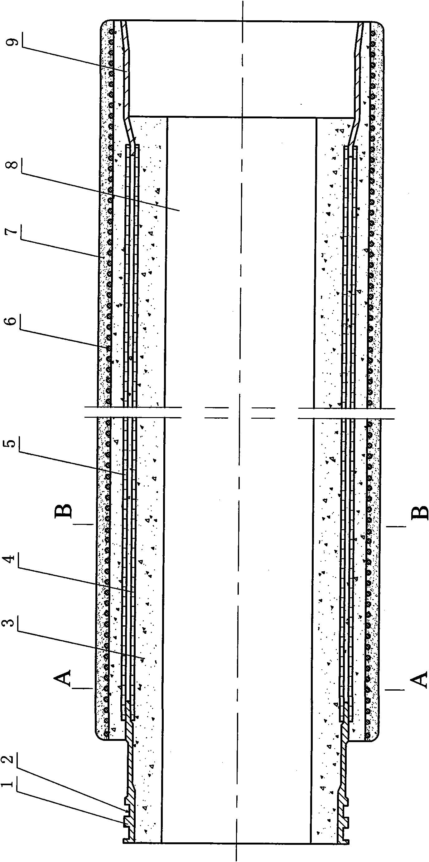 precast-prestressed-reinforced-concrete-pipe-gallery-with-steel