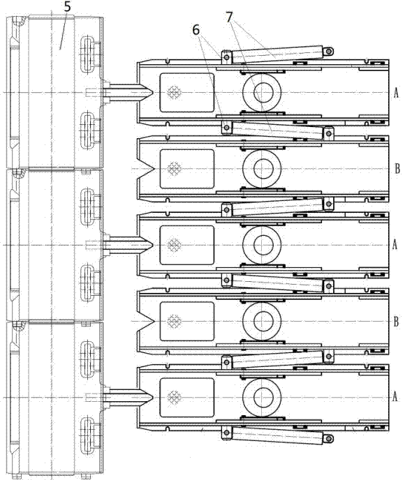 Single stand column dual-moving hydraulic support and moving mechanism and moving method