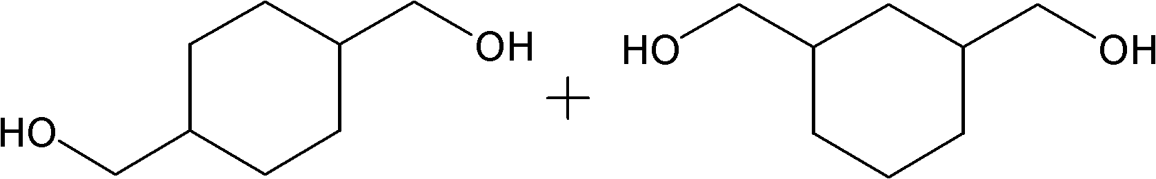 Composition for preparing amorphous copolyester