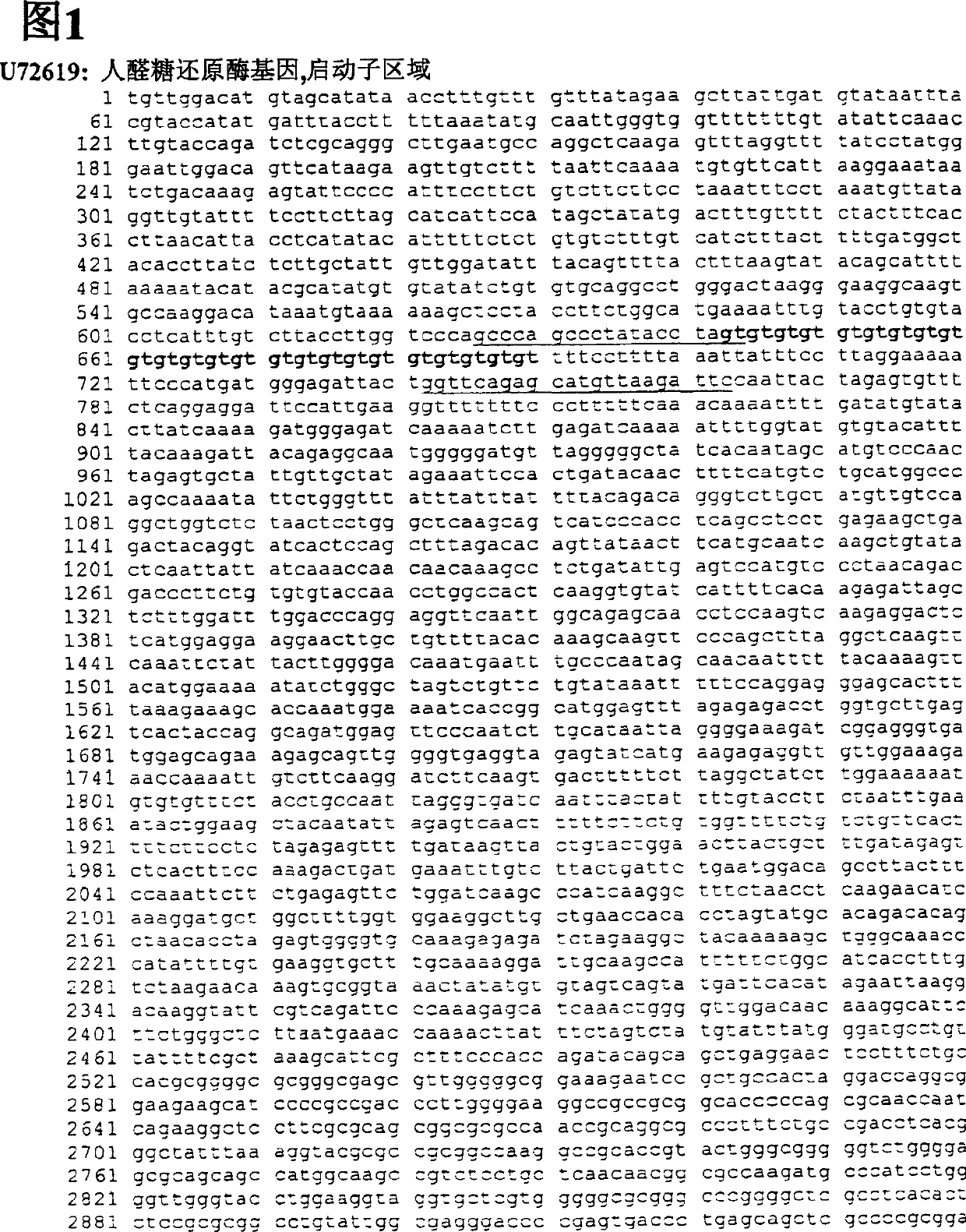 Determination of risk factors for cataract by aldose reductase genotype