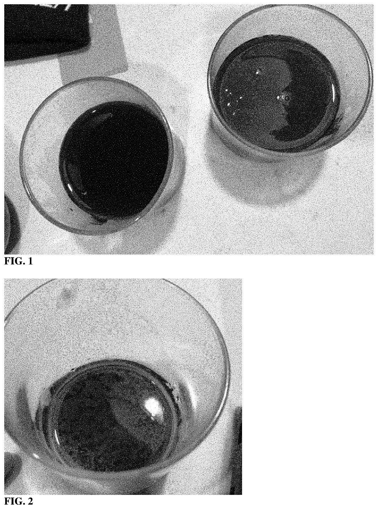 Infusion of emulsified hydrophobic active ingredients into high polyphenolic beverages