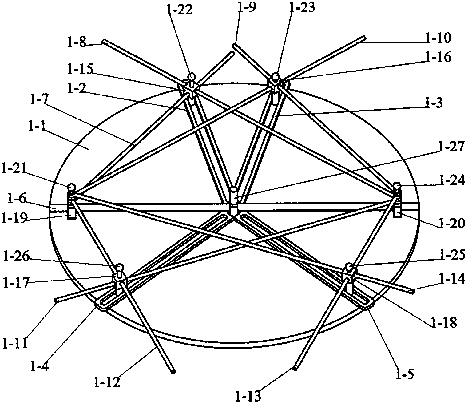 Reconfigurable metamorphic polyhedron robot mechanism