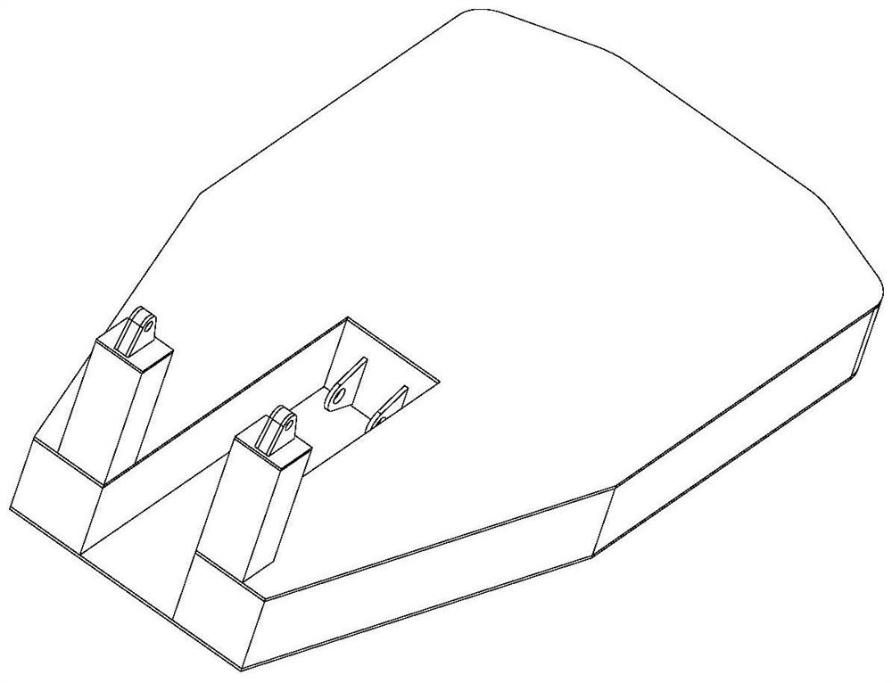 A foldable arch type tunnel waterproof board installation vehicle