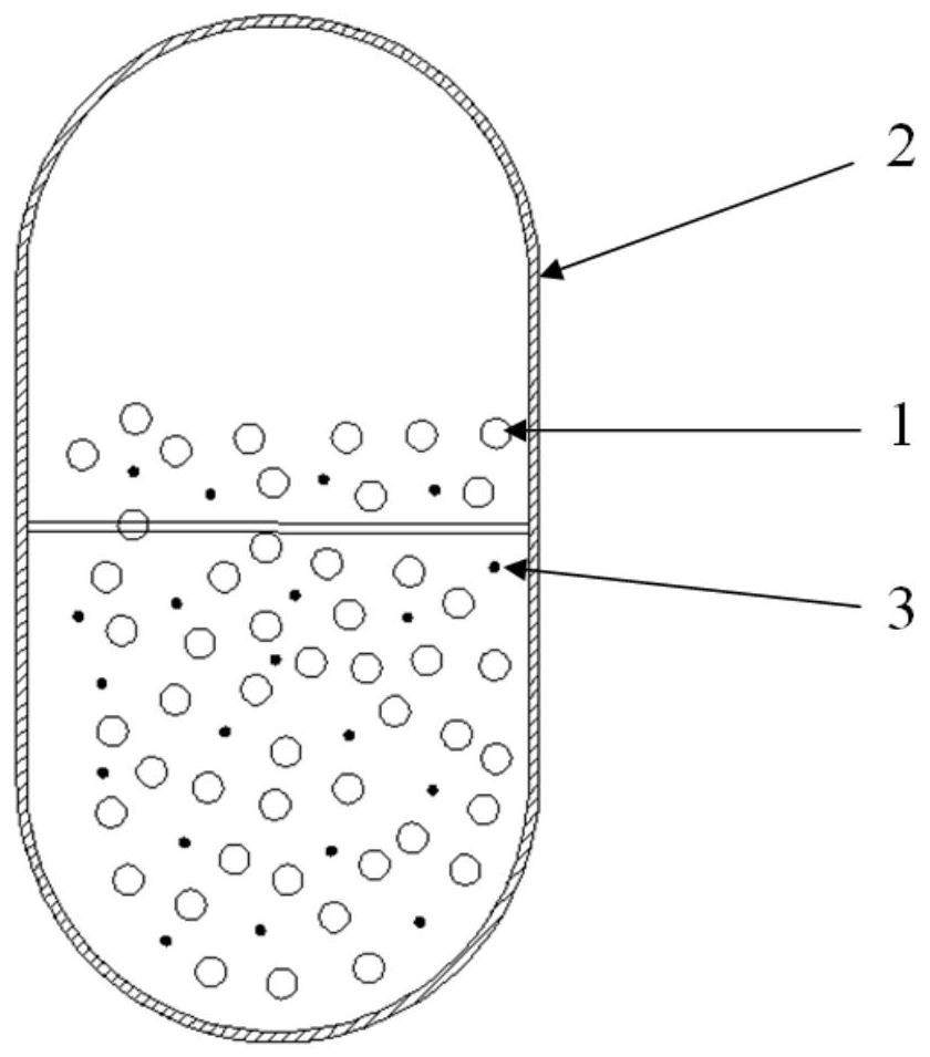 A kind of intestinal contrast agent and preparation method thereof