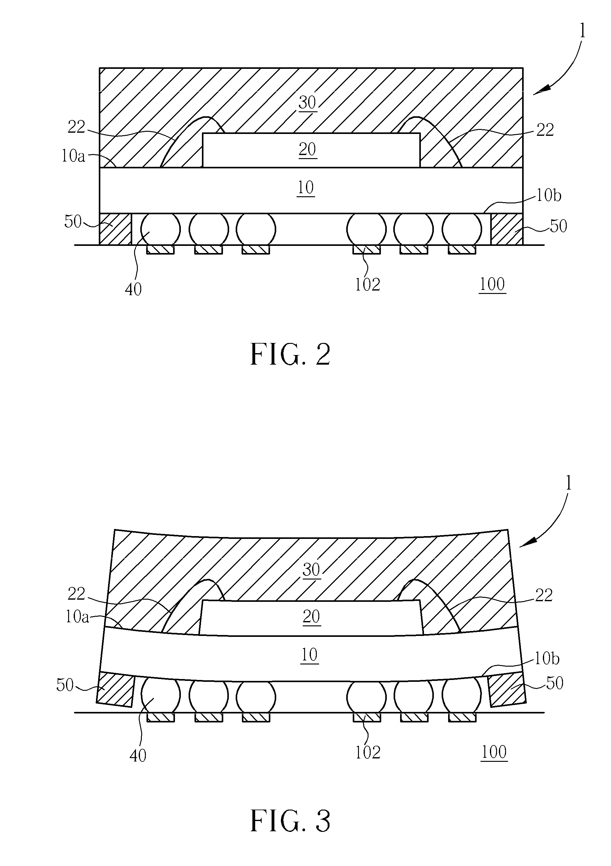 Semiconductor package structure with protection bar