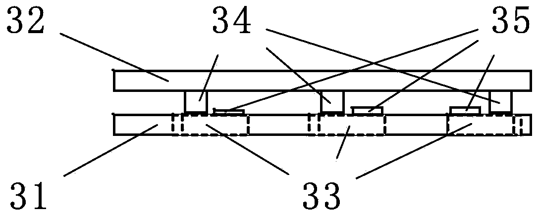 A plantar pressure detection device and a sports assisting device equipped with the device