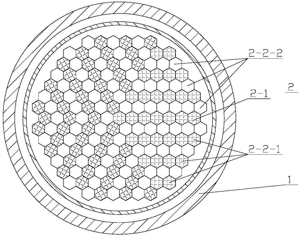 Regular-triangular-arrayed vortex array heat-transfer device