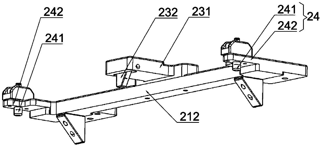 Carrier positioning device, material transfer device and fully automatic production line