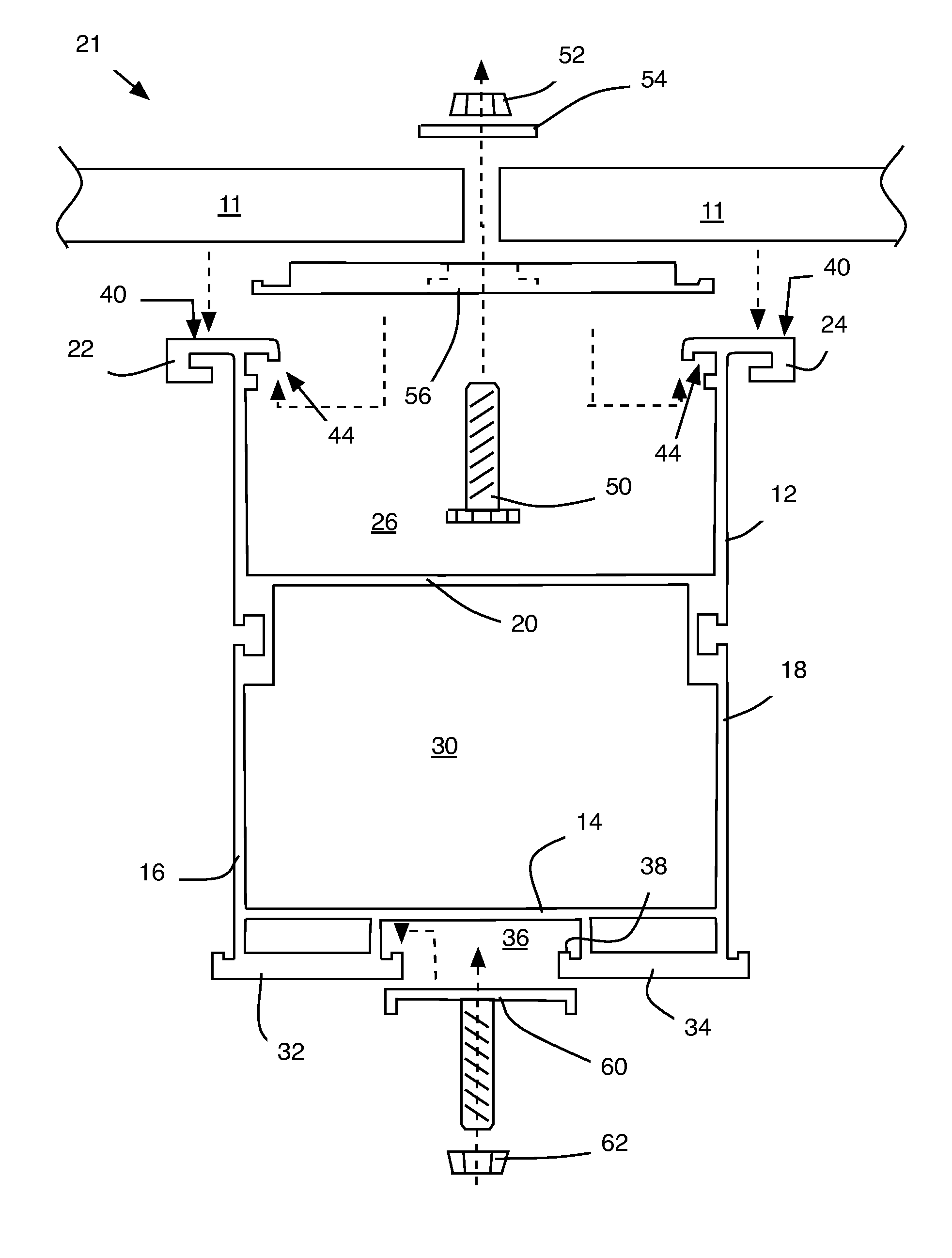 Building integrated solar array support structure device, system, and method