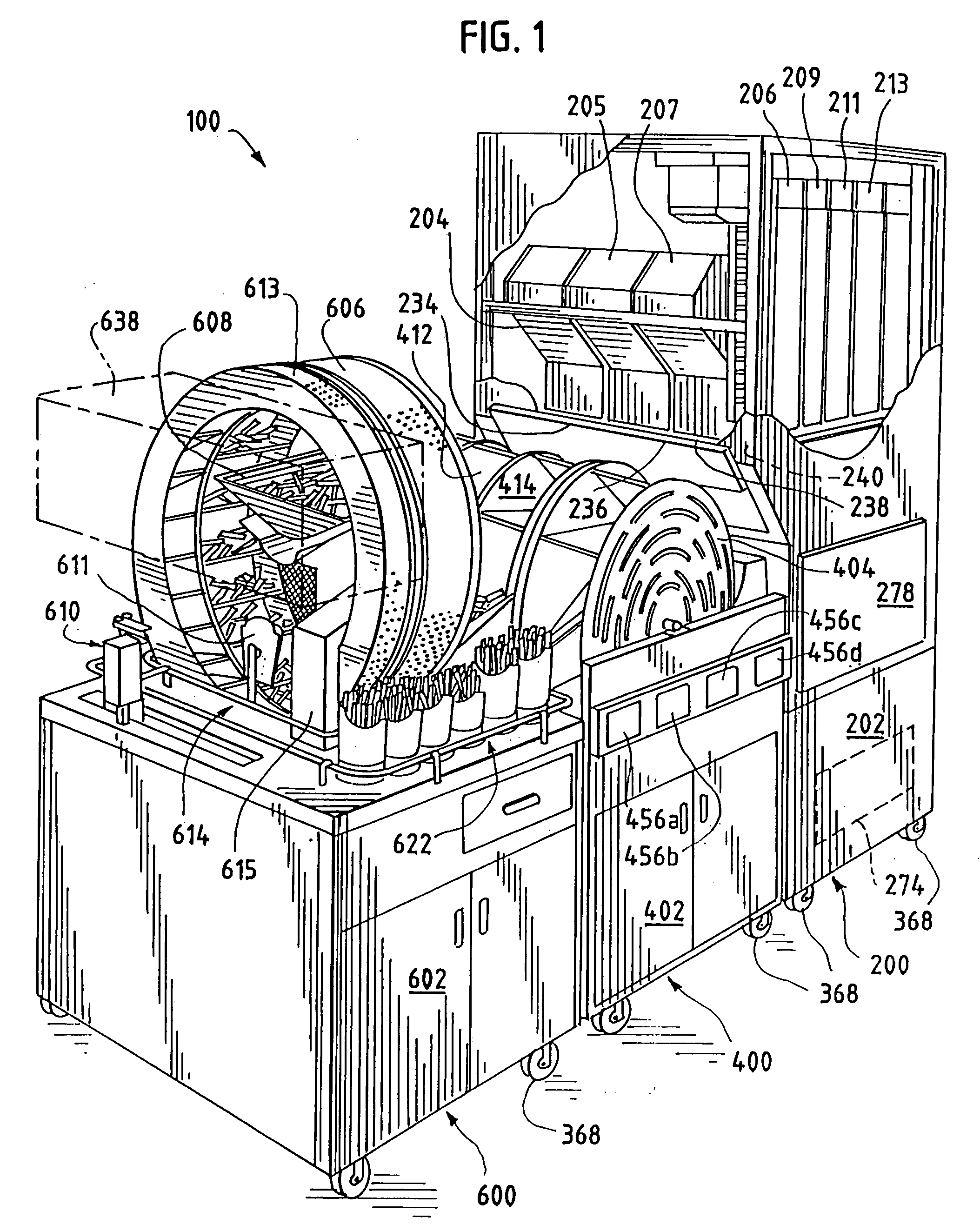 Automated method of packaging food items