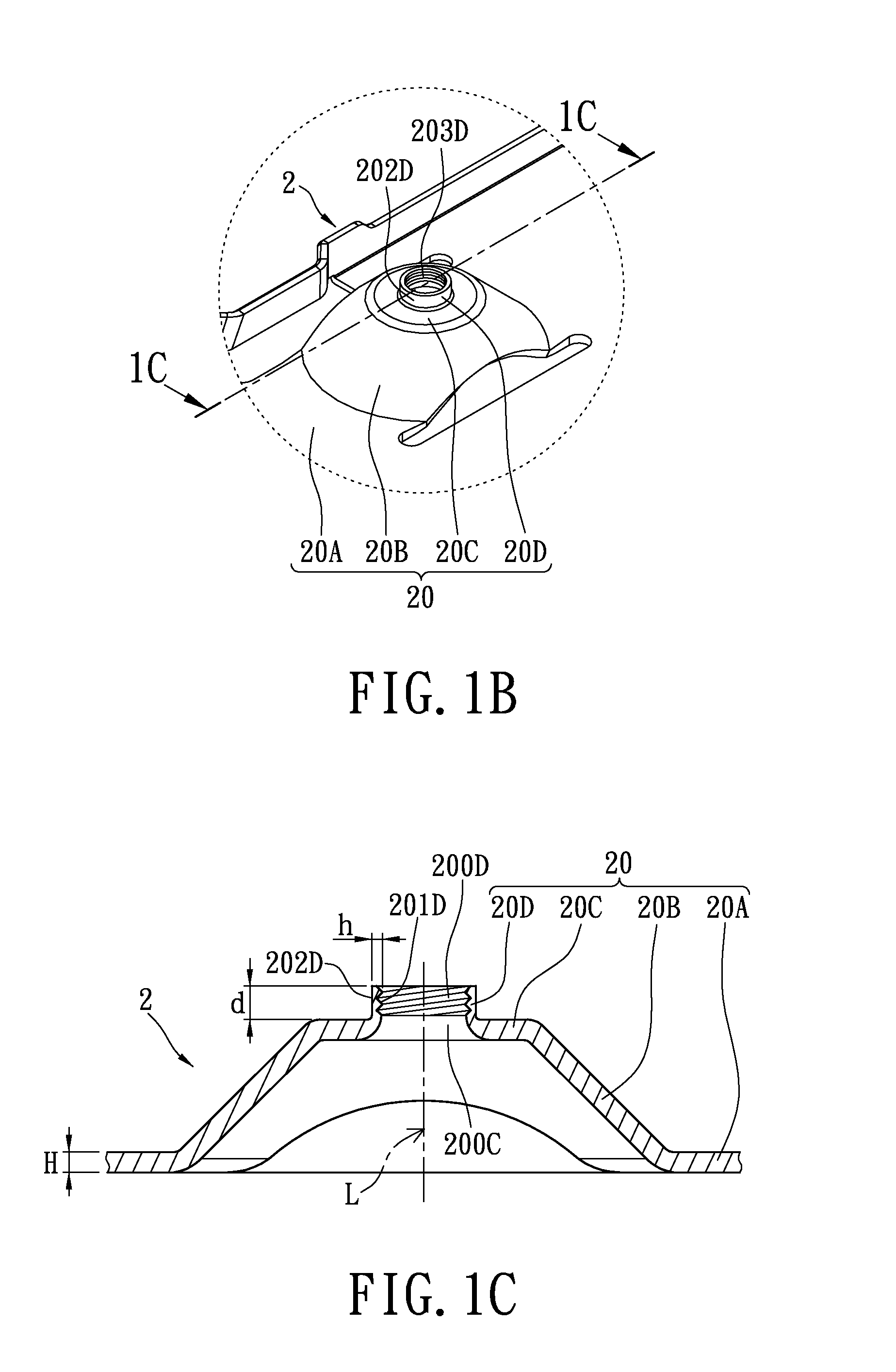 Positioning structure, positioning securing structure and electronic device