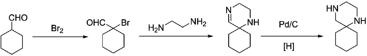 Synthesis method of 1,4-diazaspiro[5,5]undecane hydrochloride