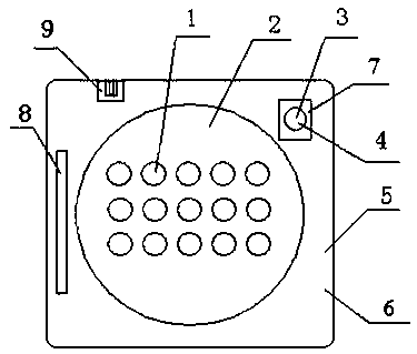 Wireless communication type gas detection device