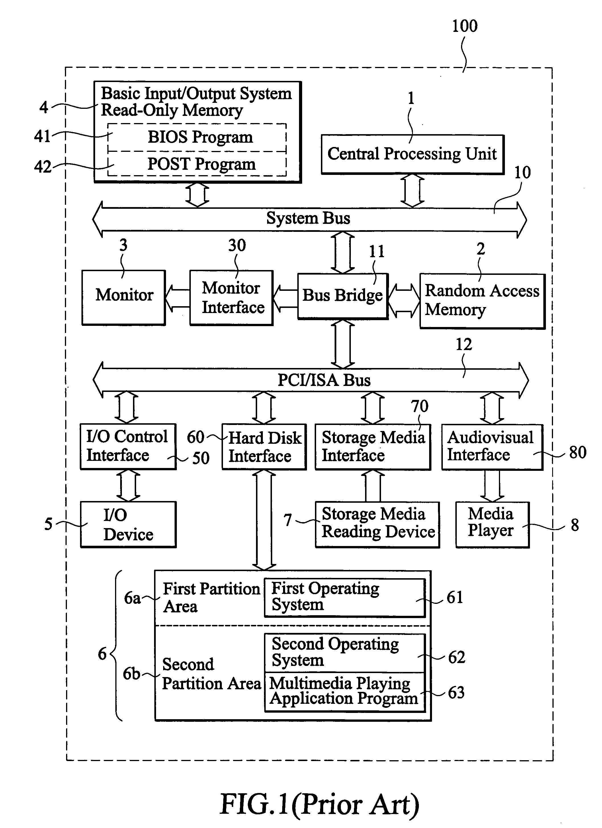 Method for fast activation and playing of multimedia data with non-fixed data storage media