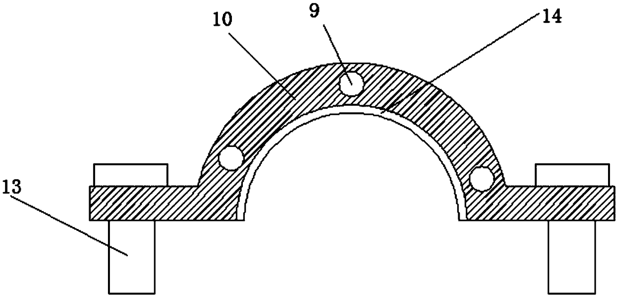 Elbow pipe with auxiliary connecting and fixing structure