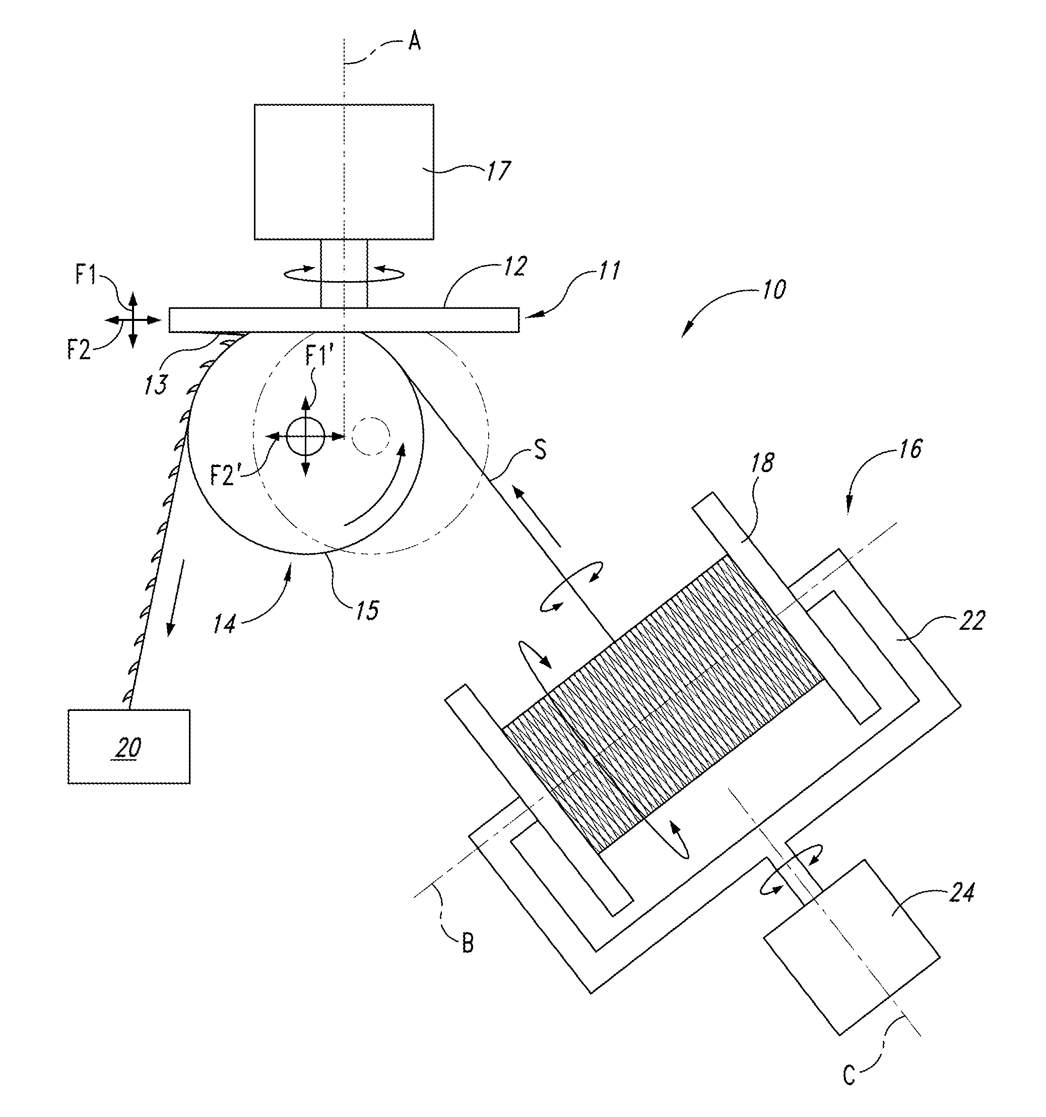 Apparatus and method for forming self-retaining sutures
