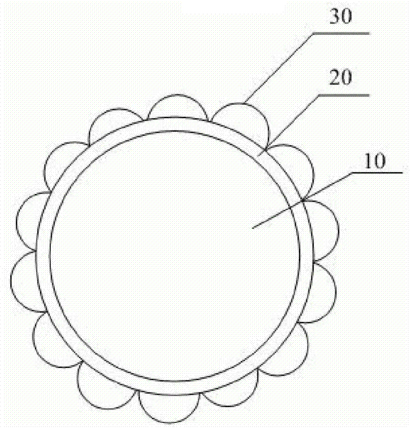 Retro-reflective structure body and preparation method thereof