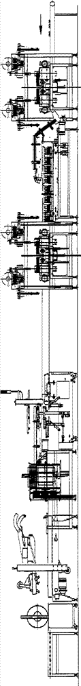 Automatic packaging production line for industrial explosive